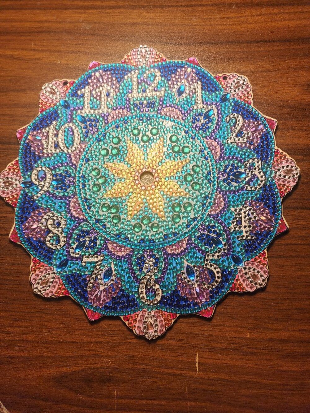 Diamond Art Clock